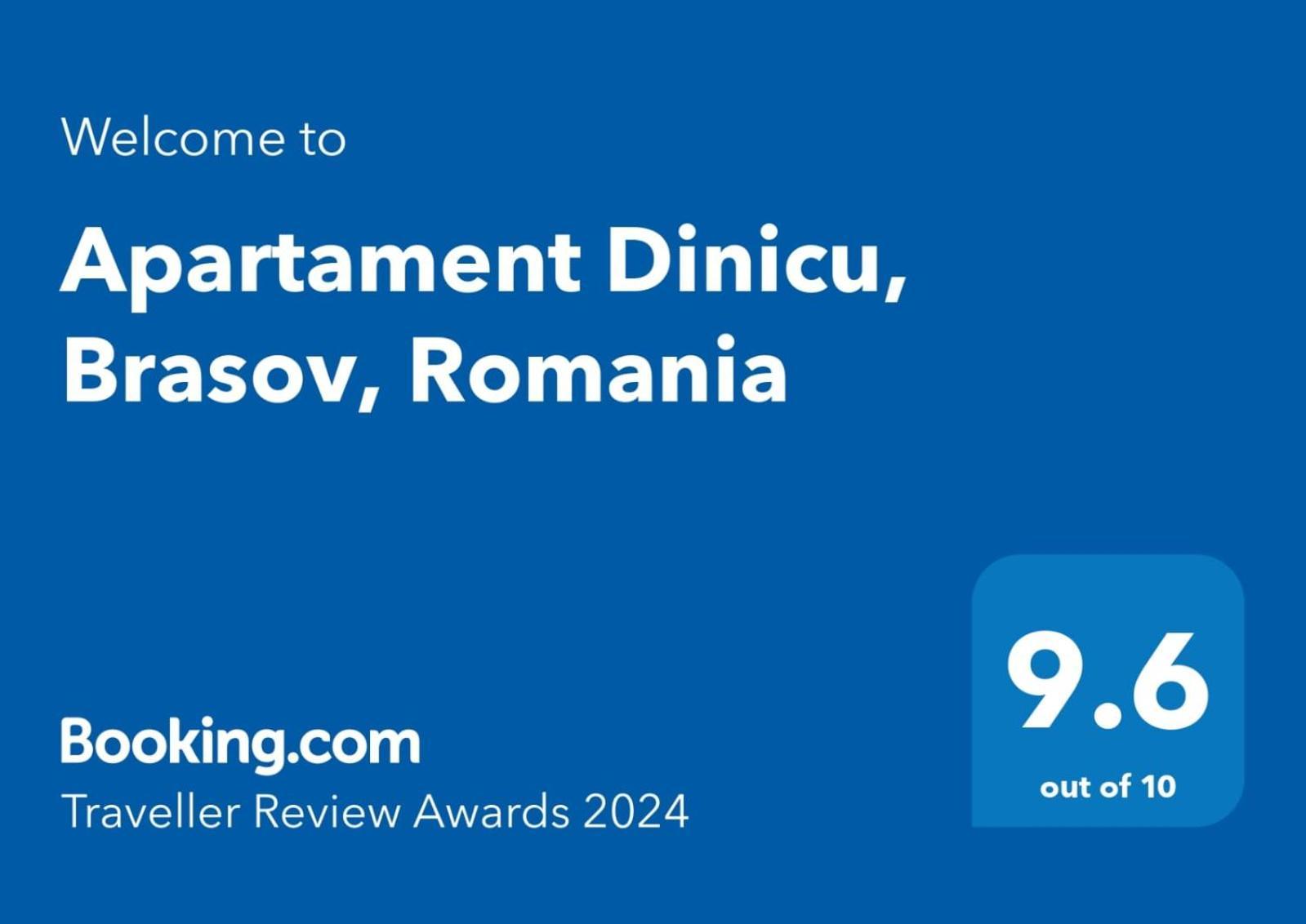 Apartament Dinicu, Brasov, Romania Exteriér fotografie